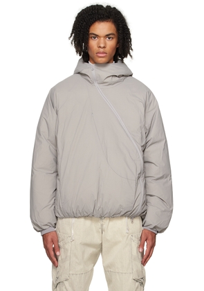 POST ARCHIVE FACTION (PAF) Gray 5.1 Center Down Jacket