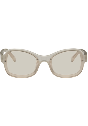A BETTER FEELING Off-White Iris Sunglasses