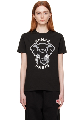 Kenzo Black Kenzo Paris Varsity Jungle T-Shirt