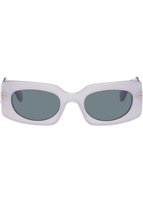 Marc Jacobs Purple Rectangular Sunglasses