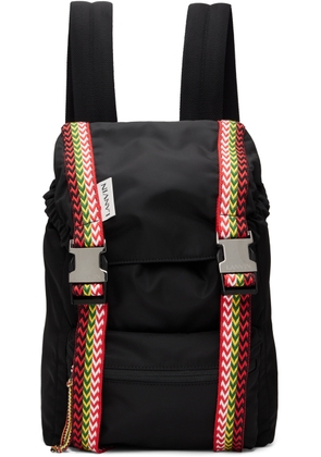 Lanvin Black Nano Curb Backpack