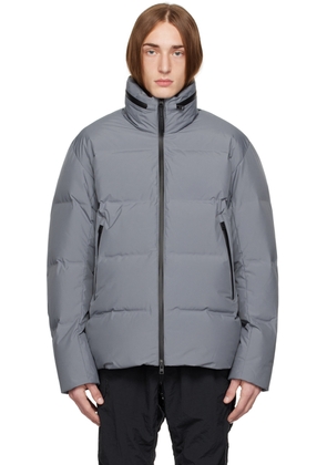 Norse Projects ARKTISK Blue Stand Collar Down Jacket
