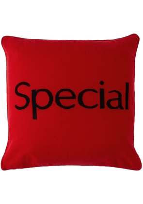 More Joy Red Cashmere 'Special' Cushion Cover