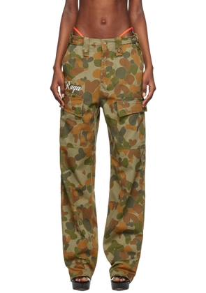 Raga Malak Khaki Camouflage Trousers