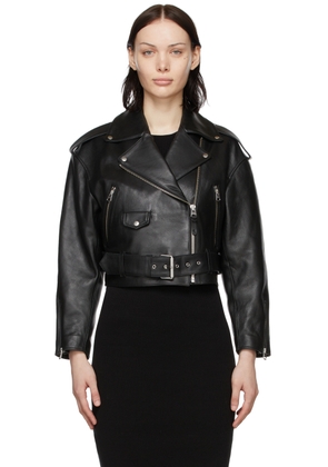 MACKAGE Black Leather Xenia Jacket