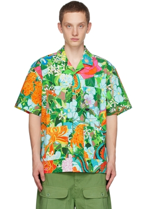 Sky High Farm Workwear Multicolor Floral Shirt