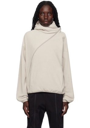 POST ARCHIVE FACTION (PAF) SSENSE Exclusive Off-White 4.0+ Center Hoodie