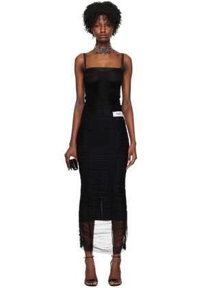 Dolce & Gabbana Black Kim Kardashian Edition Maxi Dress