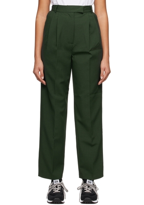 The Frankie Shop Green Bea Trousers