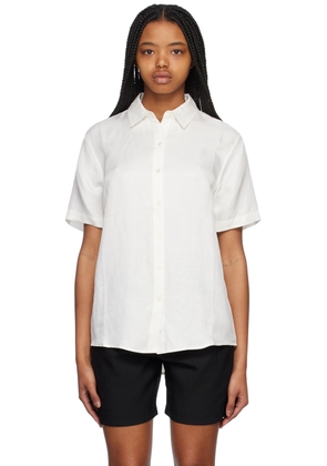 ANINE BING White Bruni Shirt