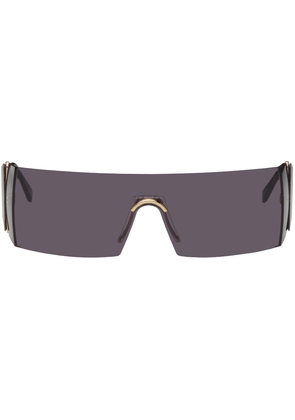 RETROSUPERFUTURE Black & Gold Pianeta Sunglasses