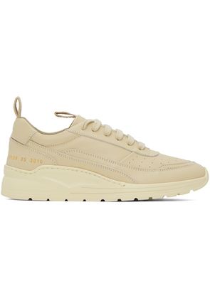 Common Projects Beige Track 90 Sneakers