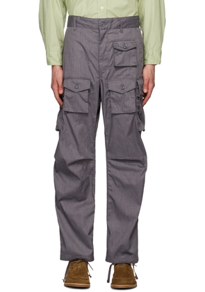 Engineered Garments Gray Bellows Pockets Cargo Pants