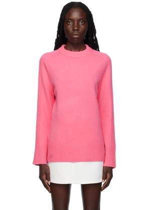 Fax Copy Express Pink Pullover Sweater