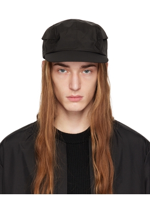 Norse Projects ARKTISK Black 3-Layer 4-Panel Cap