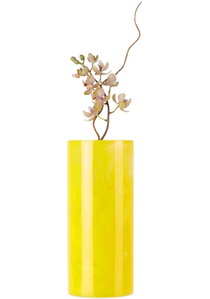 The Conran Shop Yellow Pamana Cylinder Vase