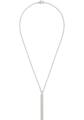 Tom Wood Kids Silver Cube Pendant Necklace