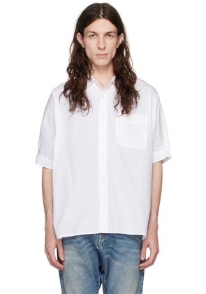 R13 White Oversized Shirt