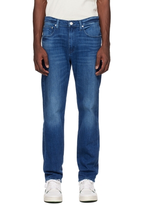 FRAME Blue 'The Straight' Jeans