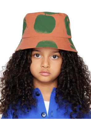 Jellymallow Kids Brown Apple Bucket Hat