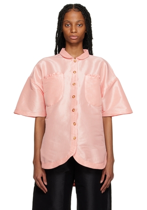 Kika Vargas SSENSE Exclusive Pink Steffi Shirt