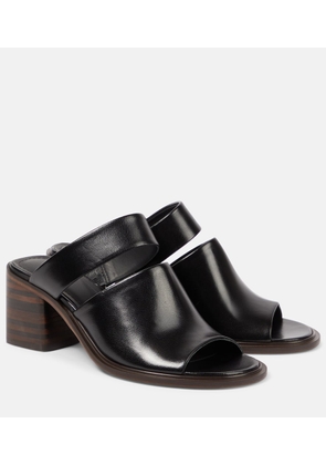 Lemaire Double Strap 55 leather mules