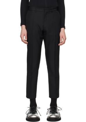 LGN Louis Gabriel Nouchi Black Classic Tailored Trousers
