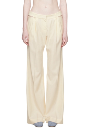 Anna October Off-White Raya Trousers