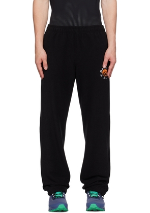 7 DAYS Active Black Embroidered Sweatpants