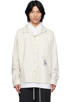 MIHARAYASUHIRO White Layered Shirt