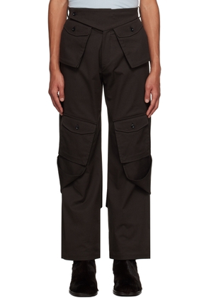 STRONGTHE Black Extended Trim Cargo Pants