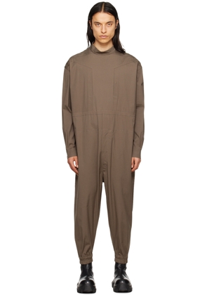 Rick Owens Taupe Tommy Jumpsuit