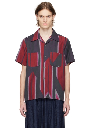 NEEDLES Red One-Up Shirt