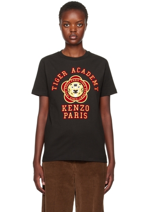 Kenzo Black Kenzo Paris Kenzo Tiger Academy T-Shirt