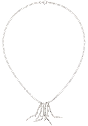 octi Silver Coral Necklace