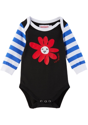 Charles Jeffrey LOVERBOY Baby Black Striped Jumpsuit