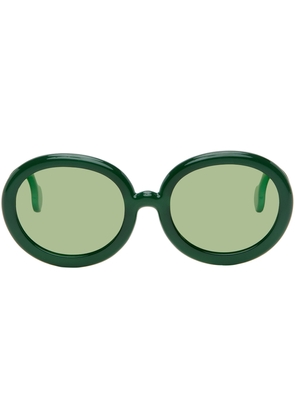 The Animals Observatory Kids Green Yuma Labs Edition Sunglasses