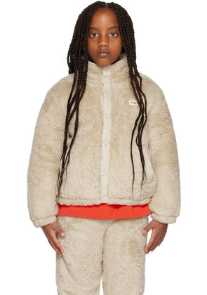 TINYCOTTONS Kids Beige Polar Jacket