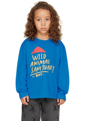 Bonmot Organic Kids Blue 'Wild Sanctuary' T-Shirt