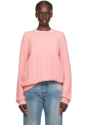 Guest in Residence SSENSE Exclusive Pink Sweater