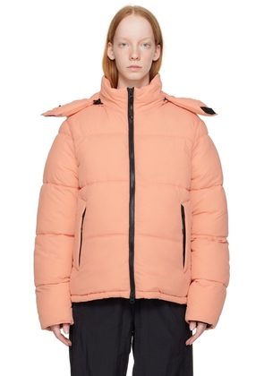 The Very Warm Pink Hooded Puffer Jacket