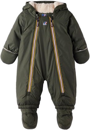 K-Way Baby Green 3.0 Snotty Orsetto Snowsuit