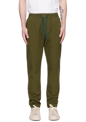 PS by Paul Smith Green Drawstring Trousers