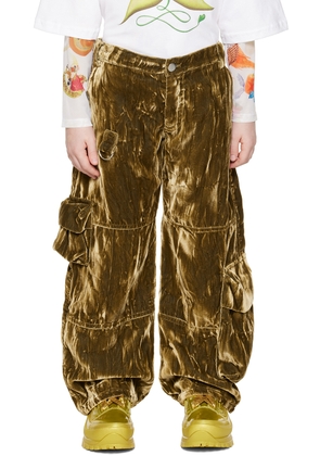 Collina Strada SSENSE Exclusive Kids Brown Lawn Cargo Pants
