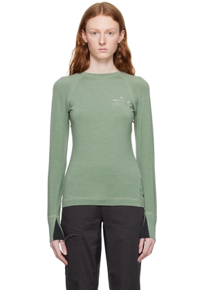 Klättermusen Green Fafne Long Sleeve T-Shirt