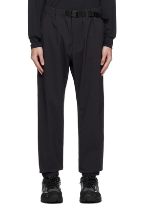 Goldwin Black Belted Trousers