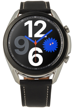 Samsung Silver & Black Galaxy Watch3 Smart Watch, 45 mm