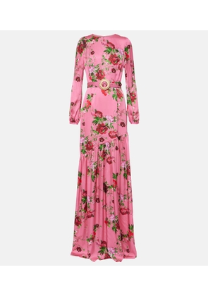 Markarian Calypso floral gown