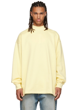 Fear of God ESSENTIALS Yellow Relaxed Sweatshirt