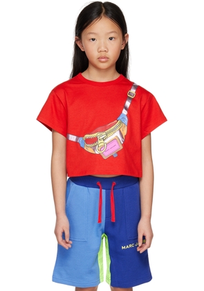 Marc Jacobs Kids Red Graphic T-Shirt